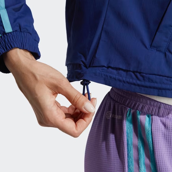 NEW Adidas Tiro Woven Blue Victory Jacket - Picture 6 of 9